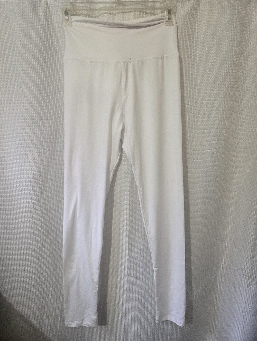 High-Waist White Leggings for Women - Comfortable Everyday Wear